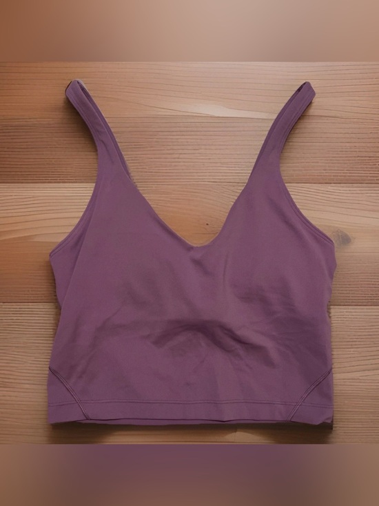 lululemon athletica Tops - Lululemon align purple tank bra size 4 Lavender   LW1CW8S